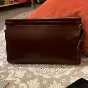 Rolf’s vintage clutch in soft brown calf’s leather